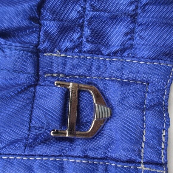 Vintage Descente Men's Ski/Snowboard Winter Jacket Silver Blue Black, Large - Picture 8 of 14